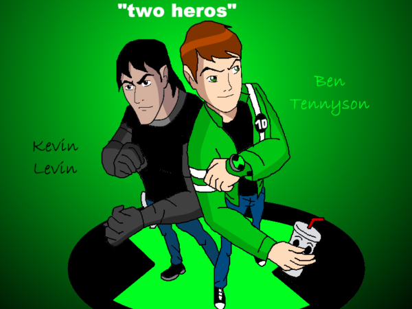 Two Heros Kevin Levin And Ben Tennyson