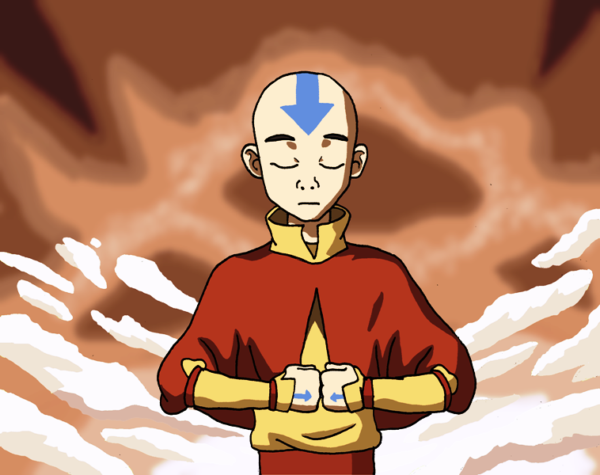 Aang In Maditation