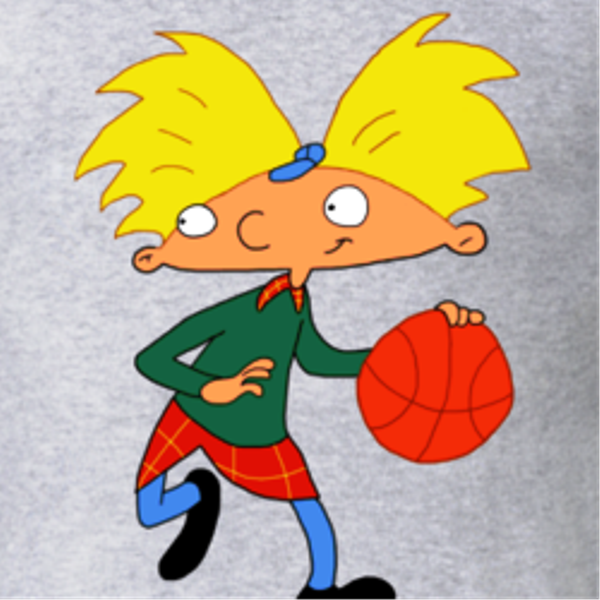 Arnold Playing Basketball