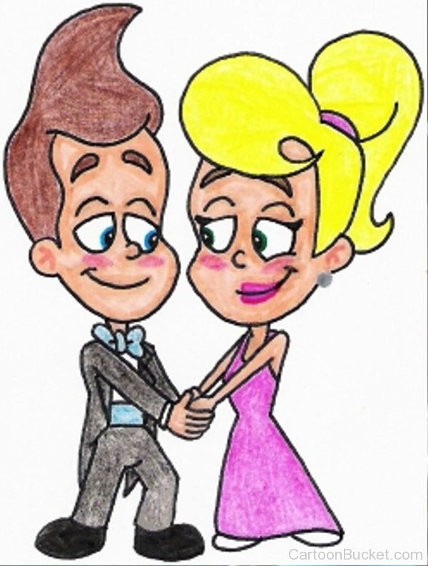 Drawing Of Cindy And Jimmy