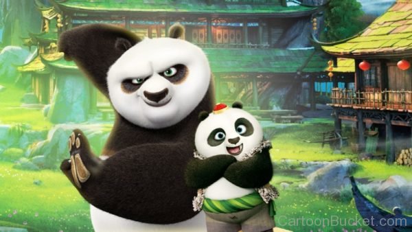 Image Of Panda With Friend