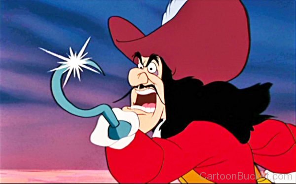 Captain Hook Angry