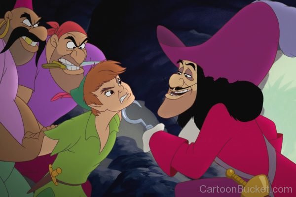 Captain Hook With Peterpan
