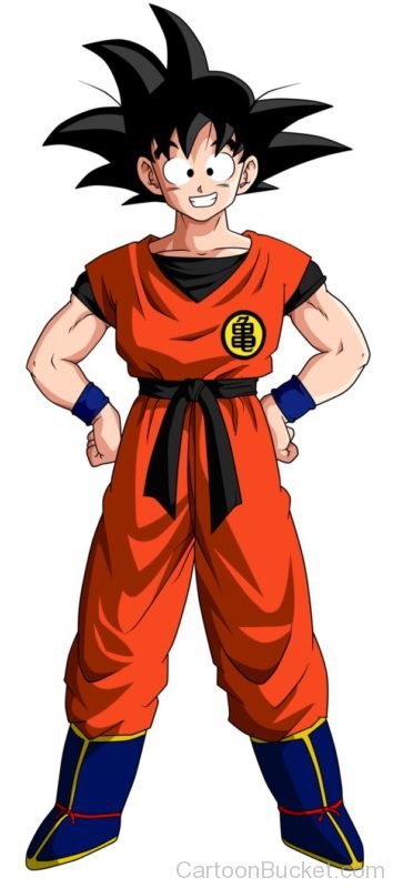 Goku Giving Standing Pose