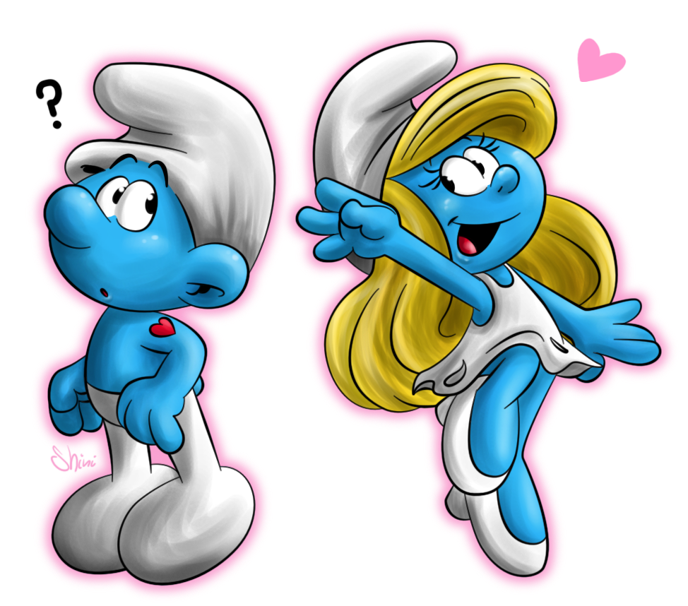 Picture Of Mama Smurf.