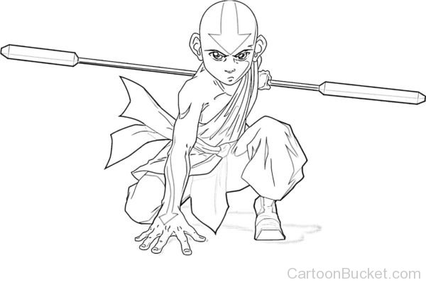 Sketch Of Aang