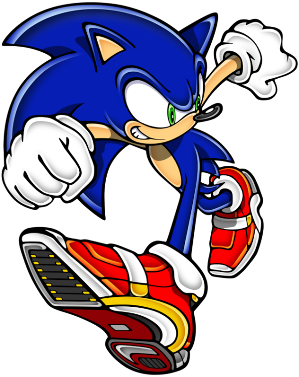 Sonic Wearing Shoes
